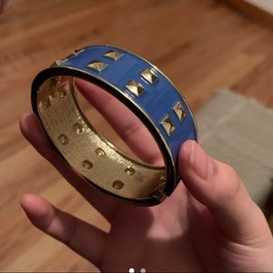 Blue and Gold snap bracelet 💙💛✨